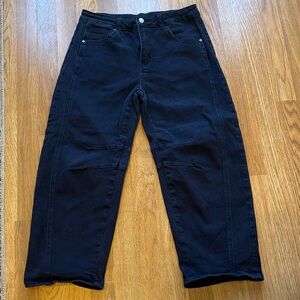 Stylish Blue Cropped Jeans for Women